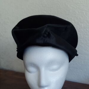 Michael Terre California Black Velvetly Hat